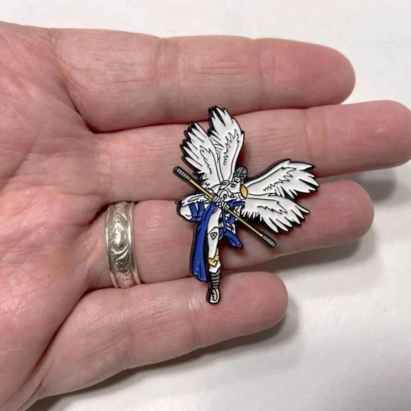 Digimon  - Angemon Pin 🪽💙 - Picture 3 of 5